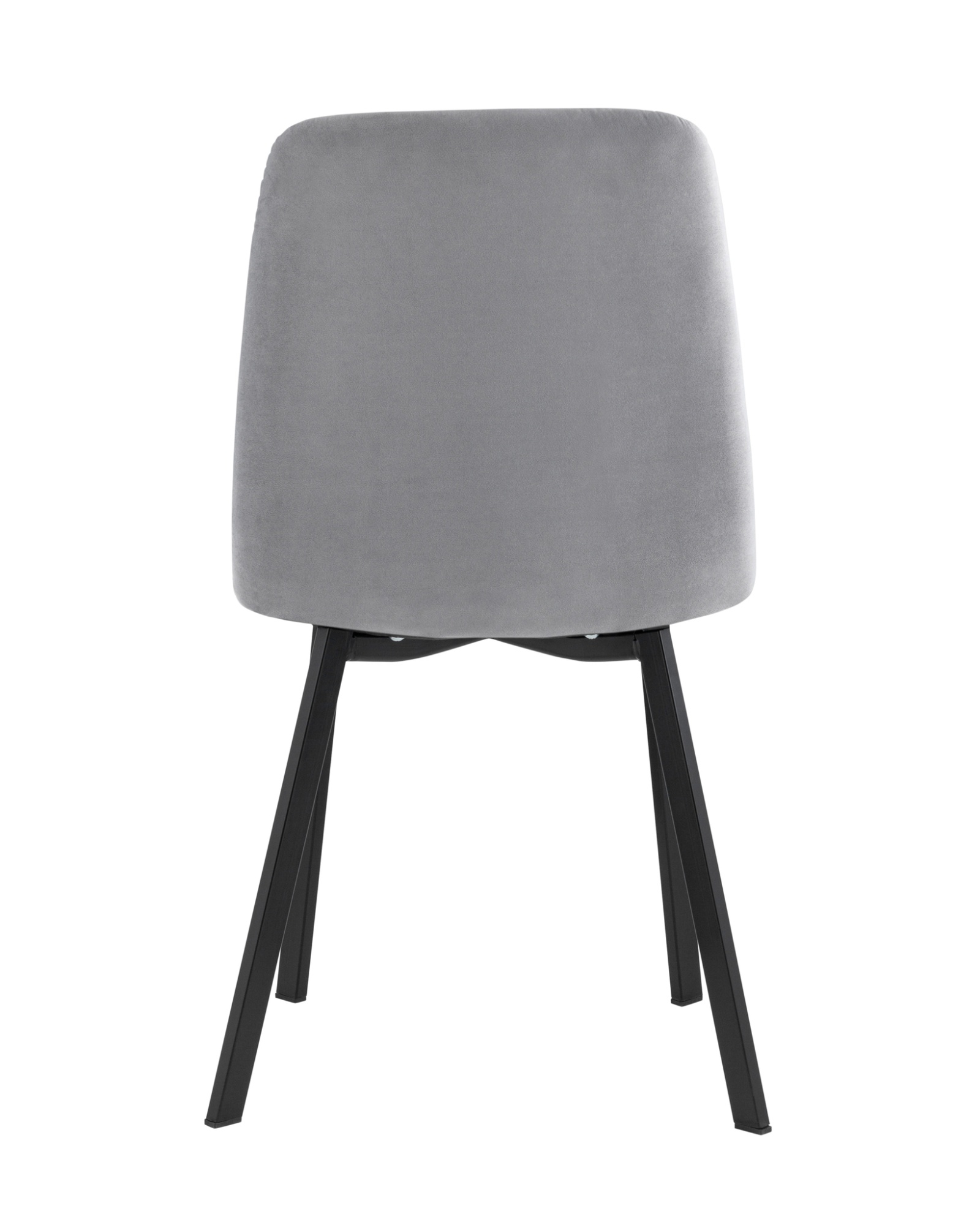 Стул Oliver Square велюр серый Stool Group