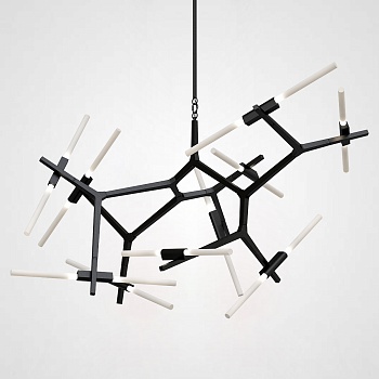 Люстра Агнес Chandelier Summer 20 Black by ImperiumLoft