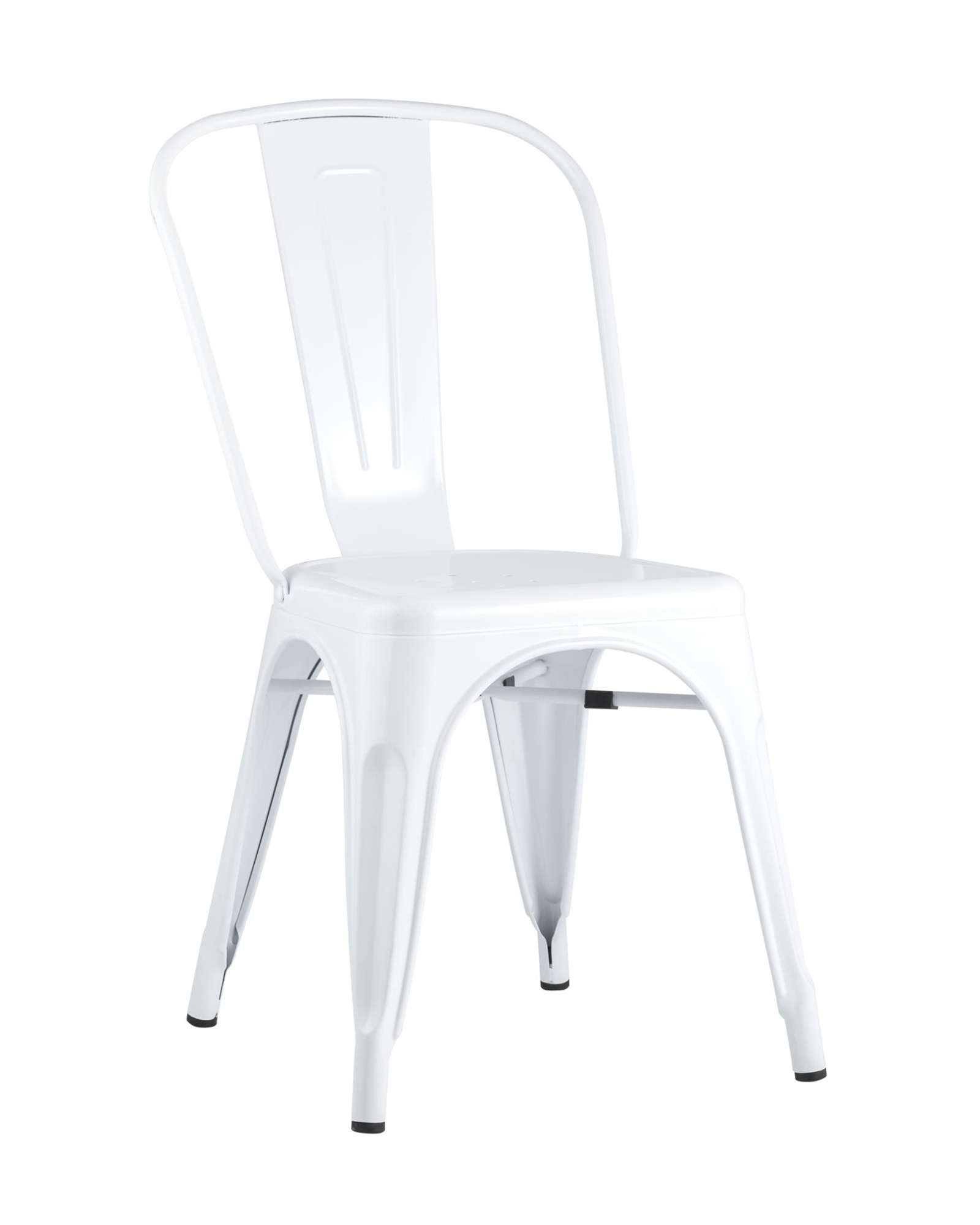 Стул TOLIX белый глянцевый Stool Group