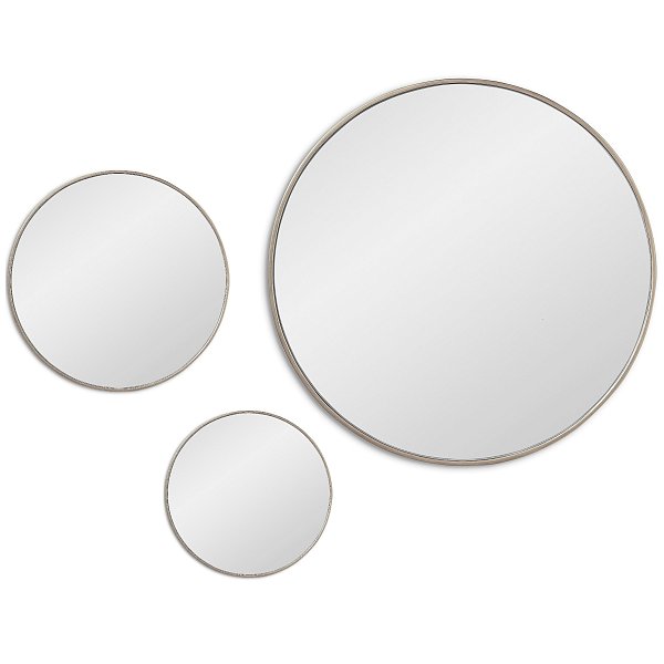 Jupiter Silver Сет из 3-х зеркал Ø70, Ø40, Ø30 см Art-Zerkalo SM017SL