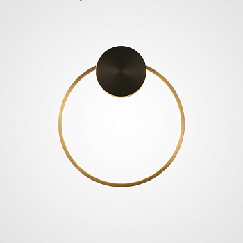 Настенный светильник WOLKE WALL D30 Brass by ImperiumLoft