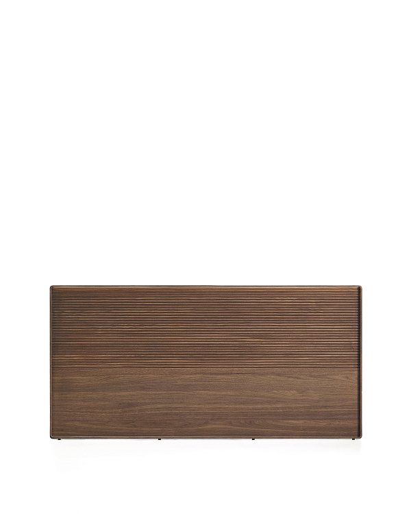 Изголовье Norlen из орехового шпона с темной отделкой и подсветкой 180 x 200 La Forma (ex Julia Grup)