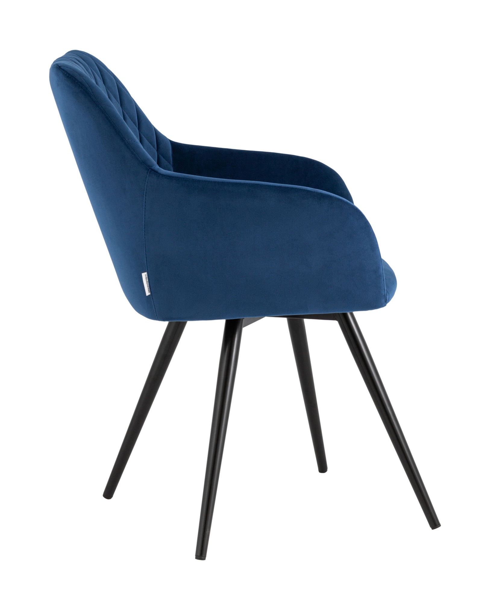 Стул вращающийся Дастин велюр синий Stool Group