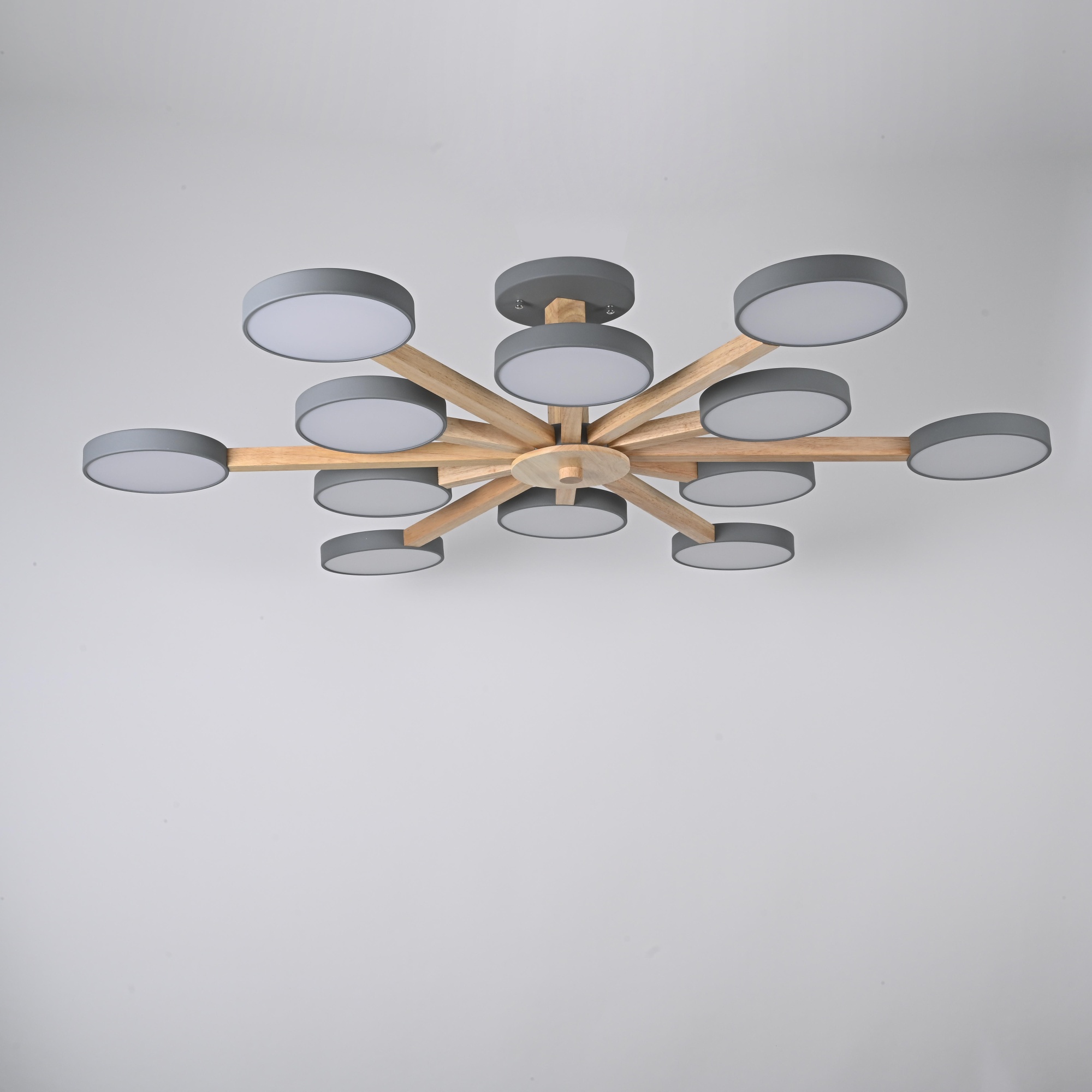 Потолочный светильник TURNA L12 Grey by ImperiumLoft