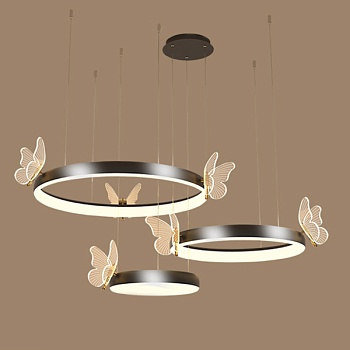 Подвесная люстра BABETTA D D Black by ImperiumLoft