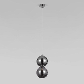 Подвесной светильник Eurosvet 50092/1 хром/дымчатый