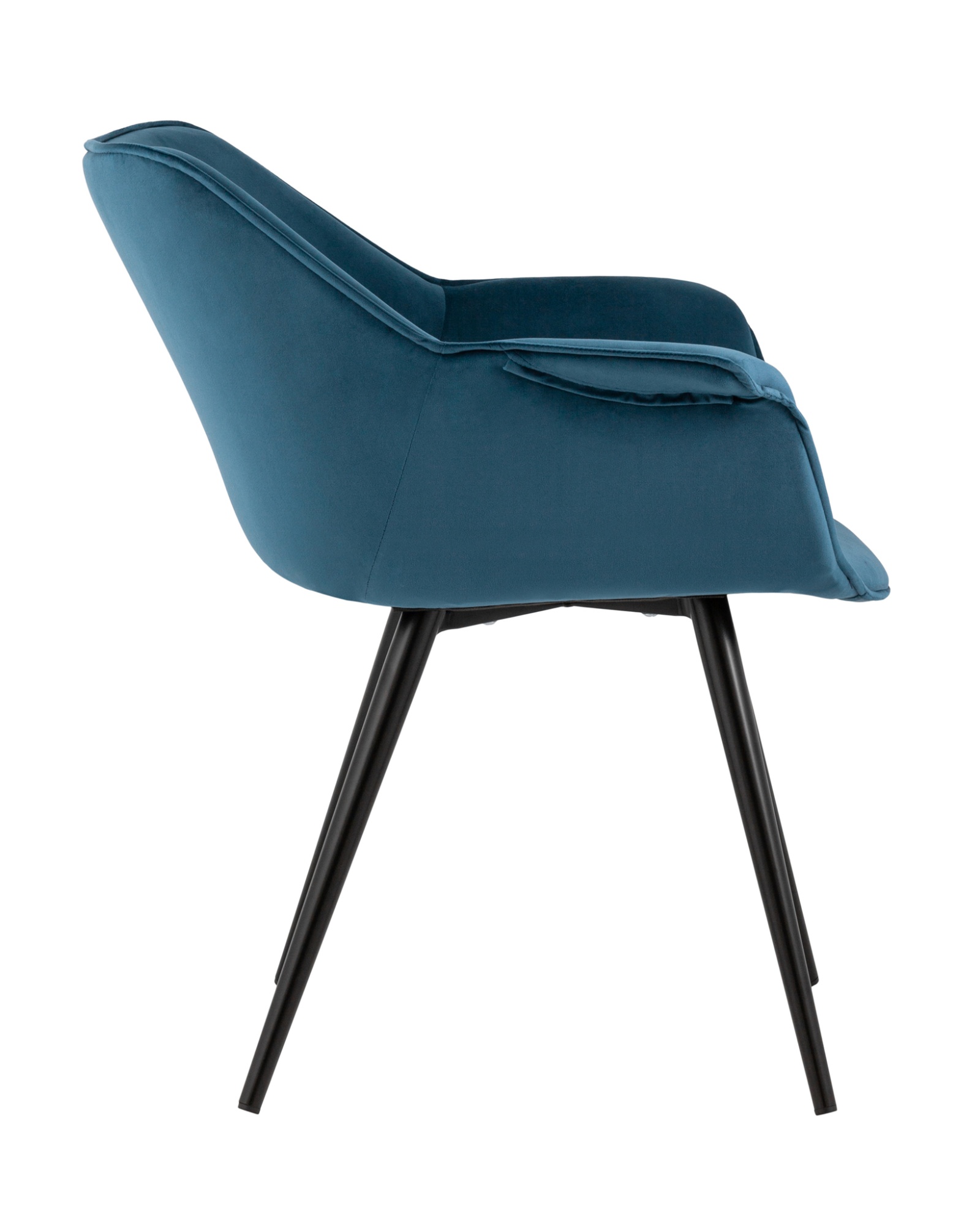 Стул Мэйсон велюр пыльно-синий Stool Group