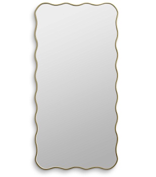 Fancy L Gold Зеркало в тонкой раме Smal Art-Zerkalo SM195GL