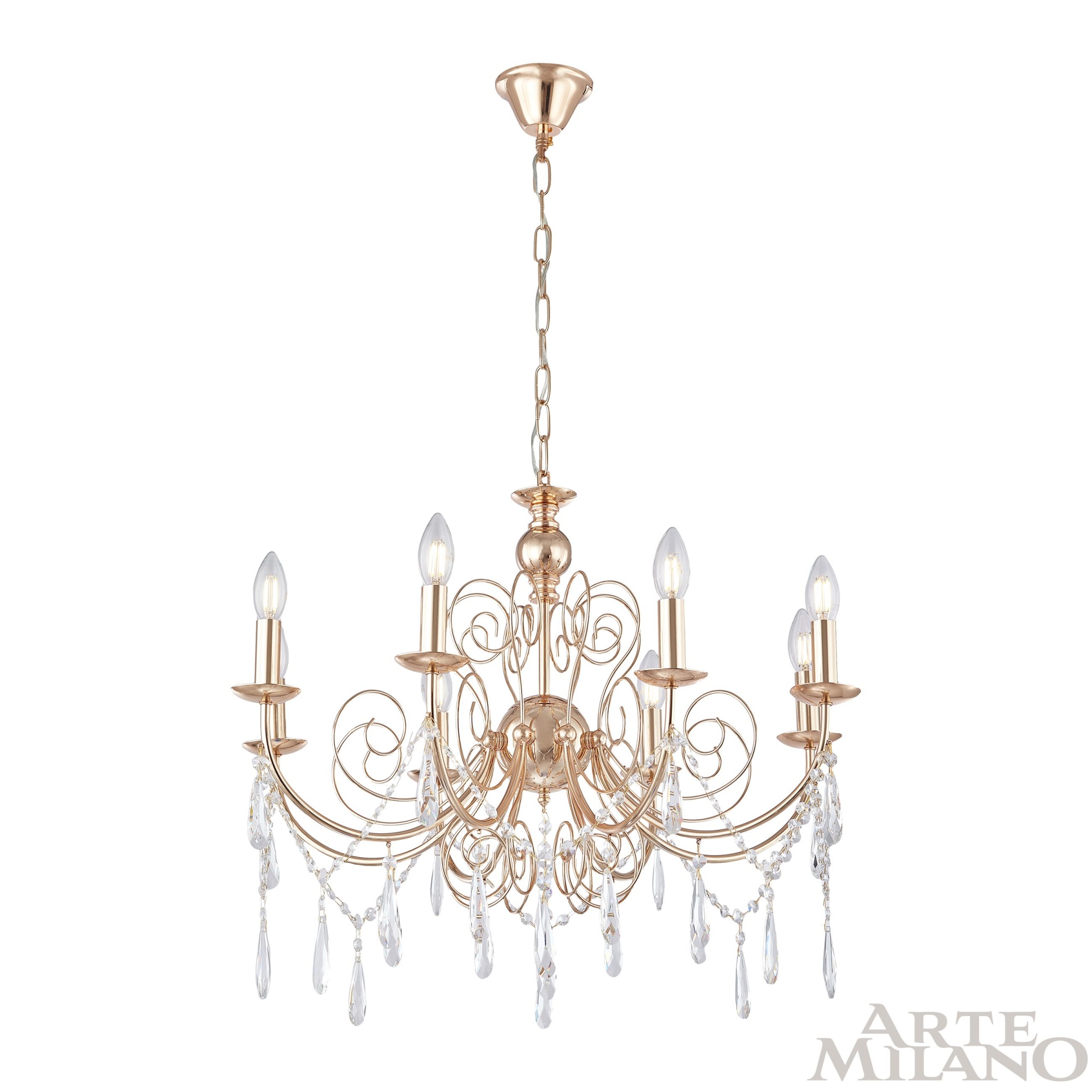 Люстра 345620/8 FGD Arte Milano