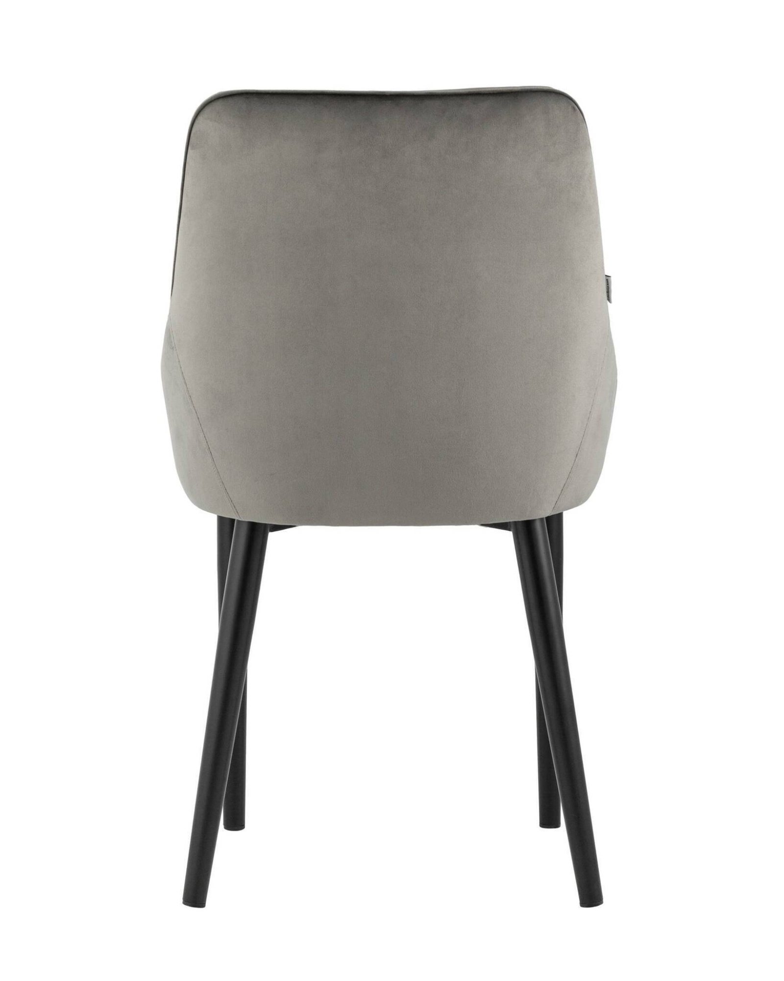 Стул Джоан велюр тёмно-серый Stool Group