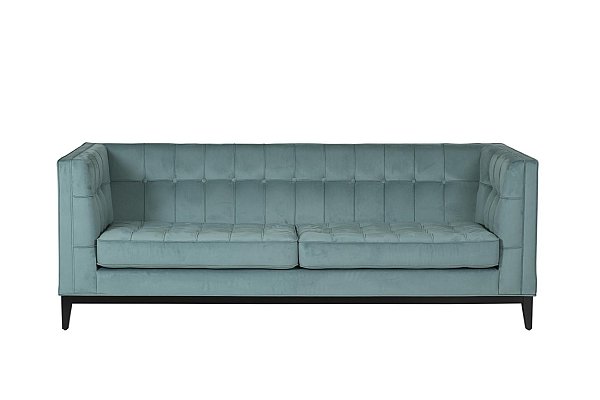 Диван Palermo трехместный велюровый Garda Decor GD-PALERMO-BM-1