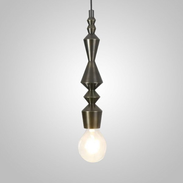 Подвесной светильник VERETENO Black by ImperiumLoft