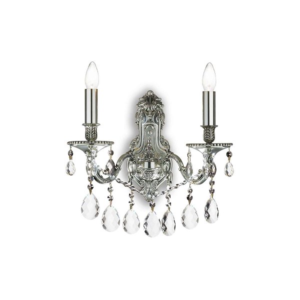 Настенный светильник Ideal Lux GIOCONDA AP2 ARGENTO 044910