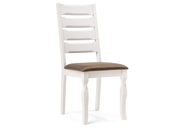 Стул деревянный Woodville Vengen butter white / brown 15081