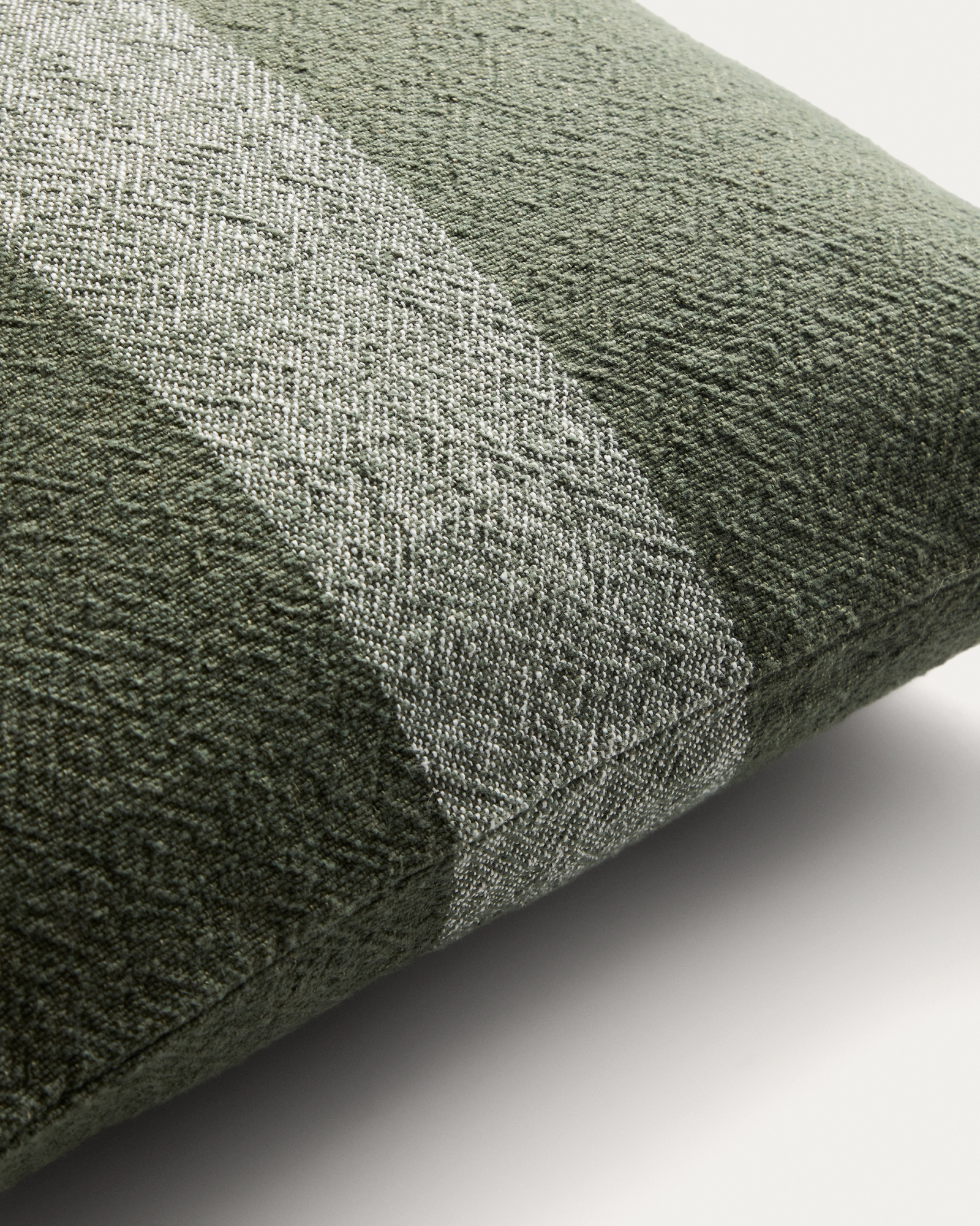 Чехол для подушки Nurei из зеленого хлопка и льна, 50 x 50 см La Forma 481461