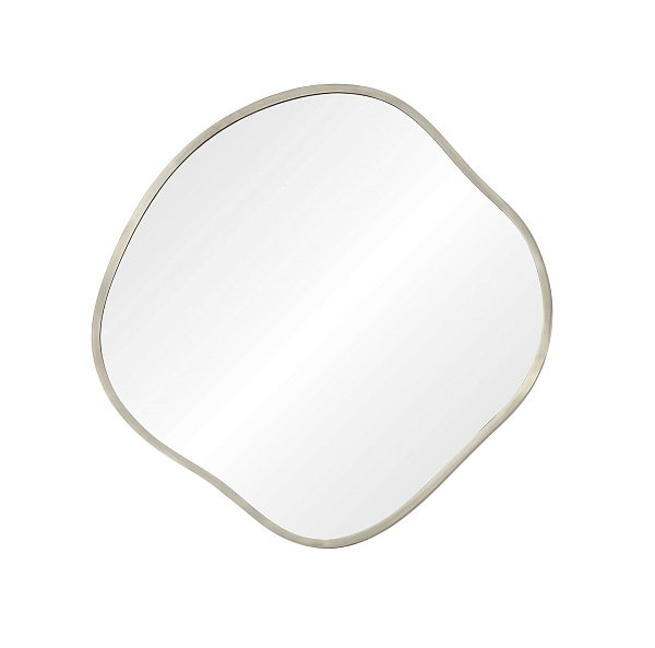 Organic M Silver Зеркало в тонкой раме Smal Art-Zerkalo SM127SL