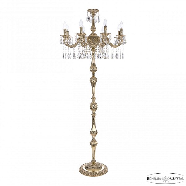 Торшер бронзовый 73101T/8/210 A G Bohemia Ivele Crystal