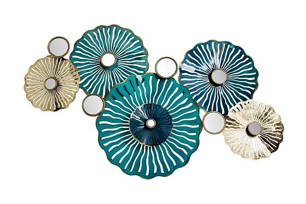 Декор настенный "Цветы" Garda Decor 37SM-0879