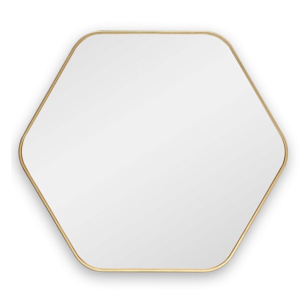Hexagon M Gold Зеркало в тонкой раме Smal Art-Zerkalo SM155GL