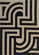 Ковер Carpet Decor TIFFANY Black C1283