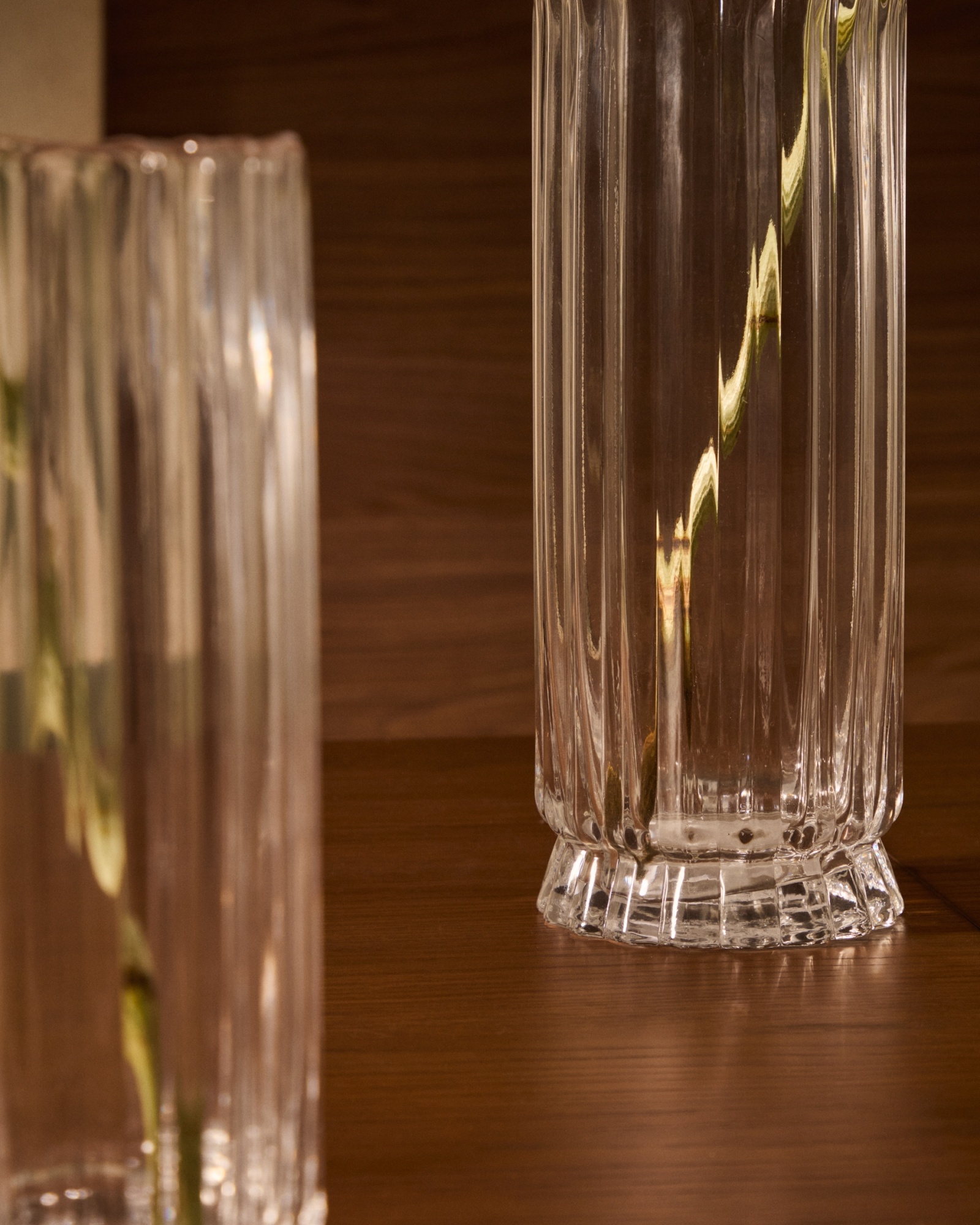 Ваза Neblan прозрачная стеклянная 25,5 см La Forma (ex Julia Grup)