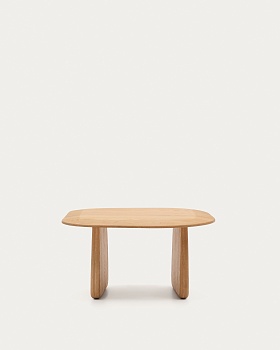 Журнальный столик Pirita из массива дуба в натуральной отделке, 70,6 x 70 La Forma (ex Julia Grup)