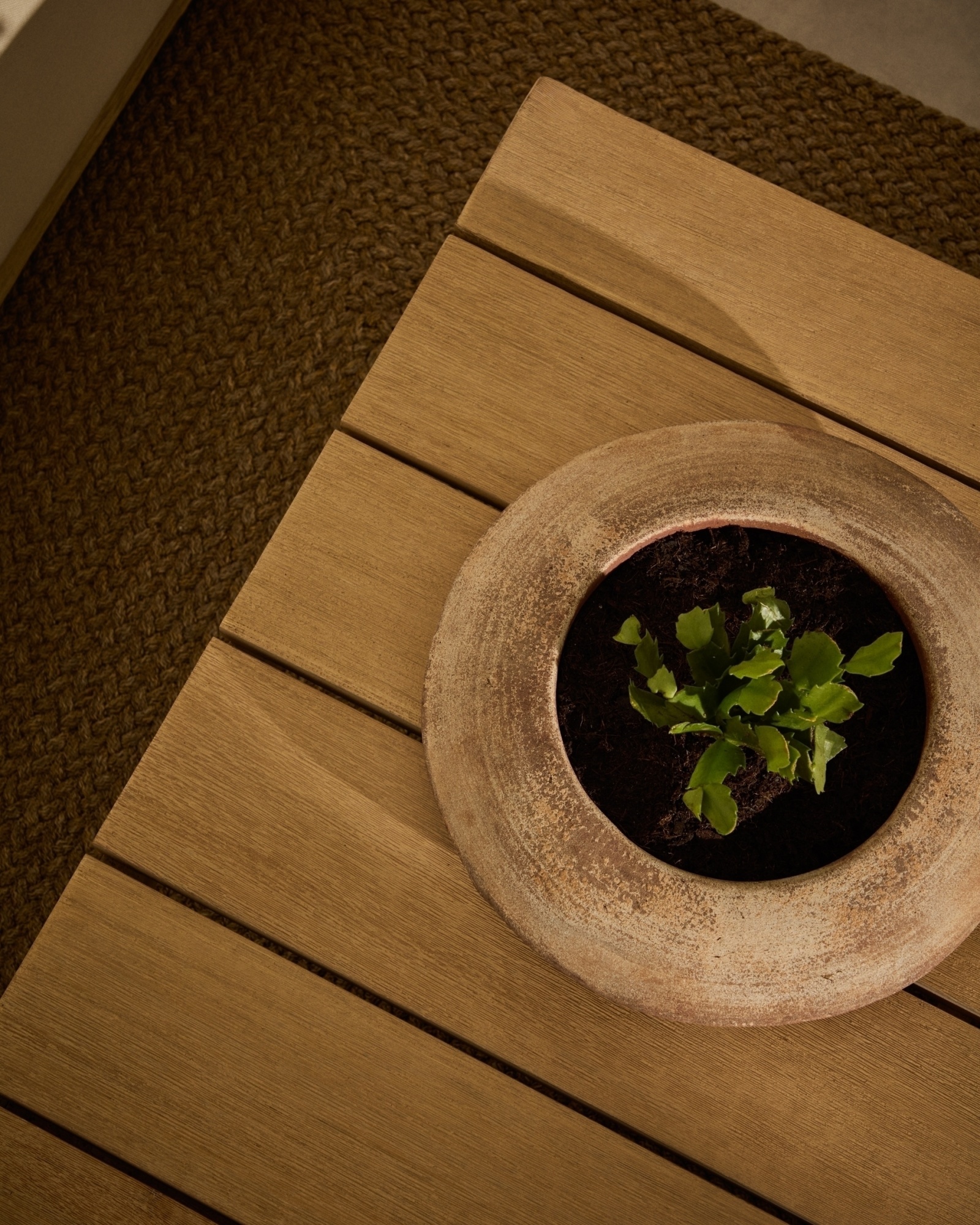 Кашпо Rivor керамика терракотового цвета Ø 35 см La Forma (ex Julia Grup)