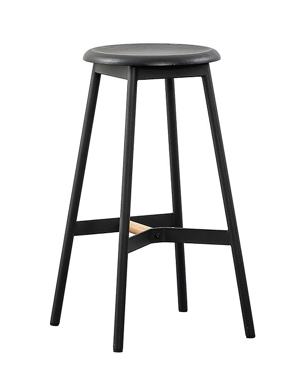Стул барный Knobb черный Stool Group