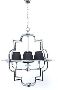 Подвесная люстра Lumina Deco LDP 8020-4 CHR+BK