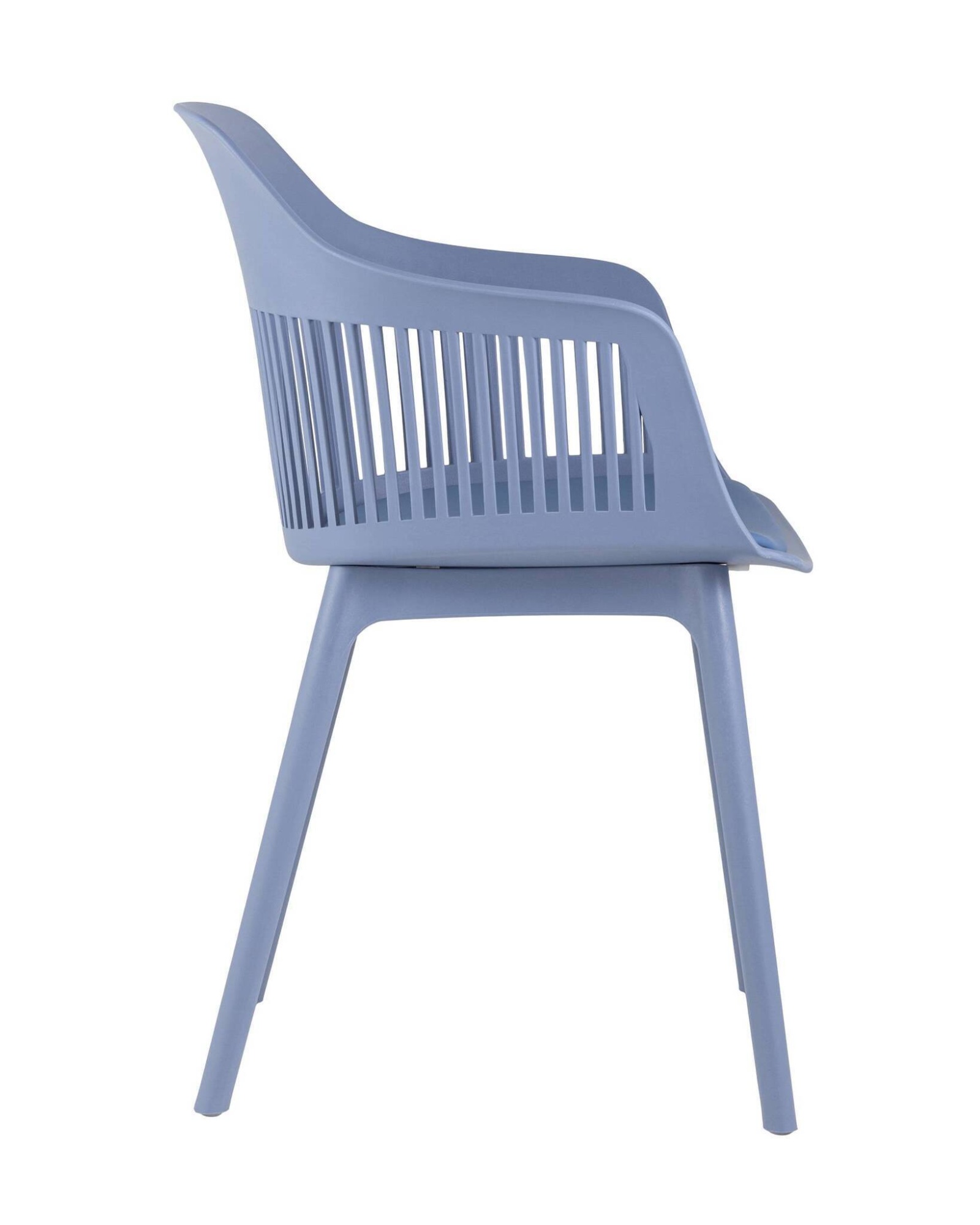 Стул Crocus с подушкой велюр голубой Stool Group