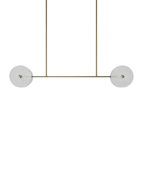 Золотой линейный светильник “Милфорд” Louvre Home LLC510325XNP