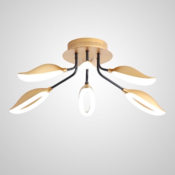 Подвесная люстра MIRTH A D80 Gold by ImperiumLoft