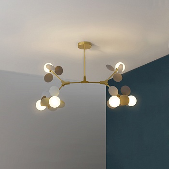 Люстра на штанге MATISSE M L95 Gray by ImperiumLoft