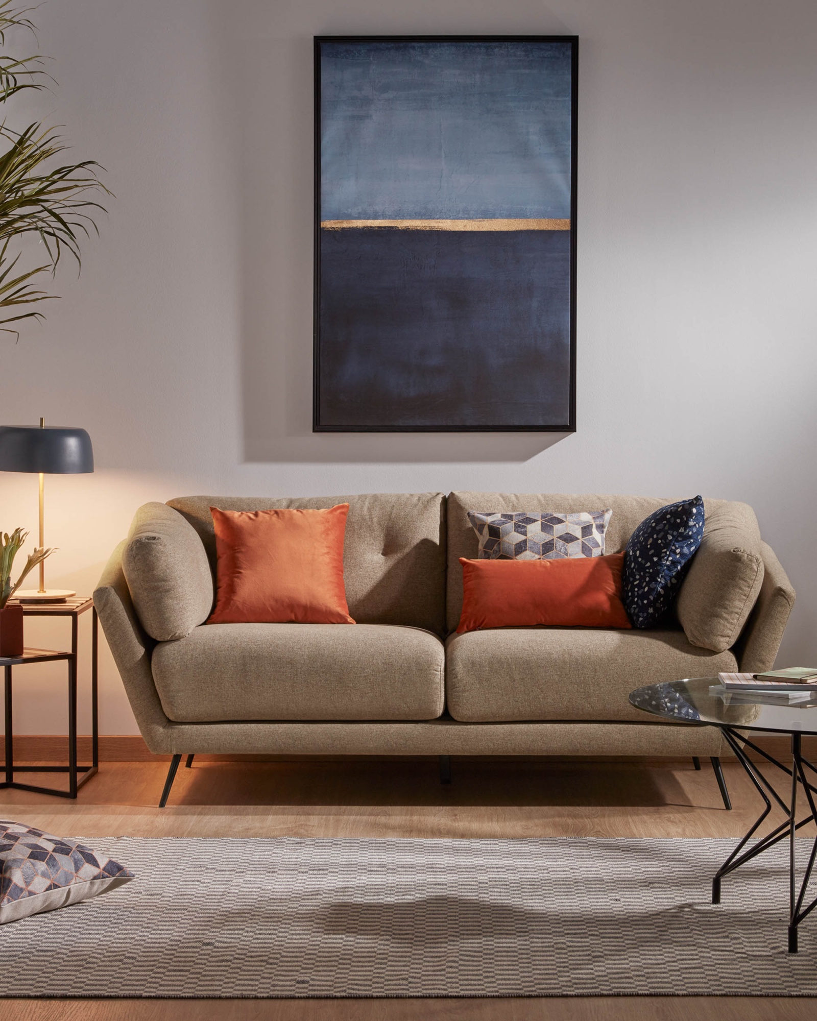 Картина Wrigley синяя 60 x 90 см La Forma (ex Julia Grup)