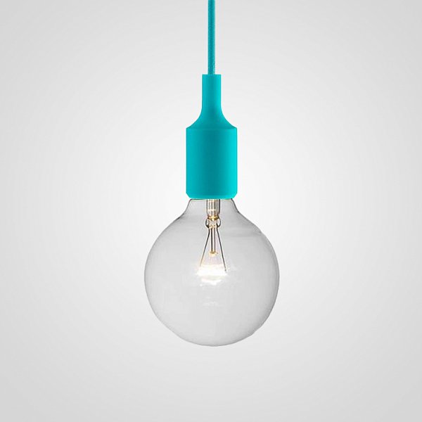 Подвесной Светильник Muuto E27 Turquoise By Imperiumloft