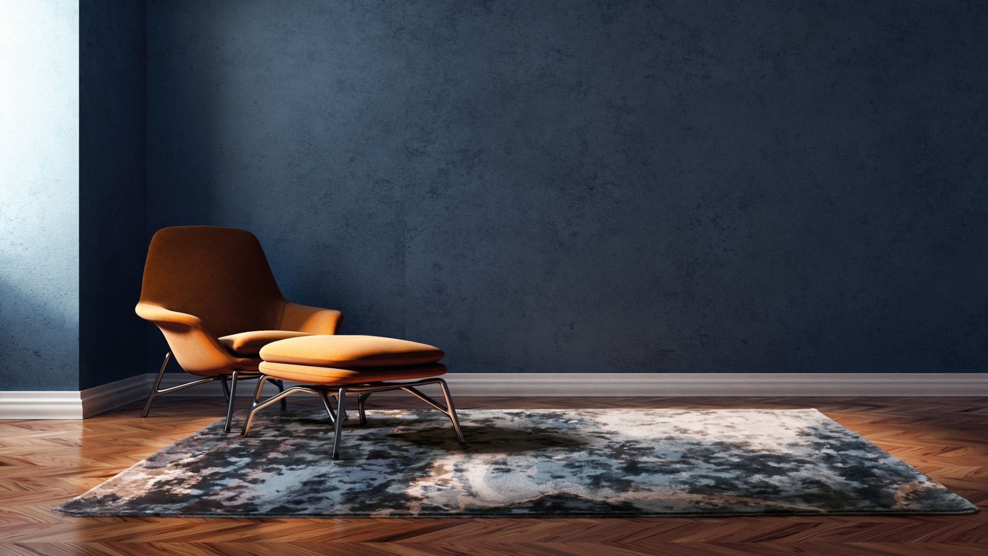 Ковер Carpet Decor ESCAPE Blue C1197