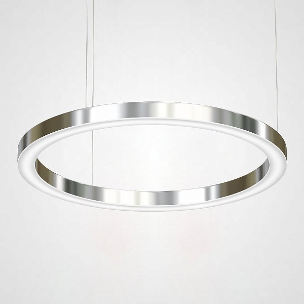 Люстра Light Ring Horizontal D80 Хром by ImperiumLoft