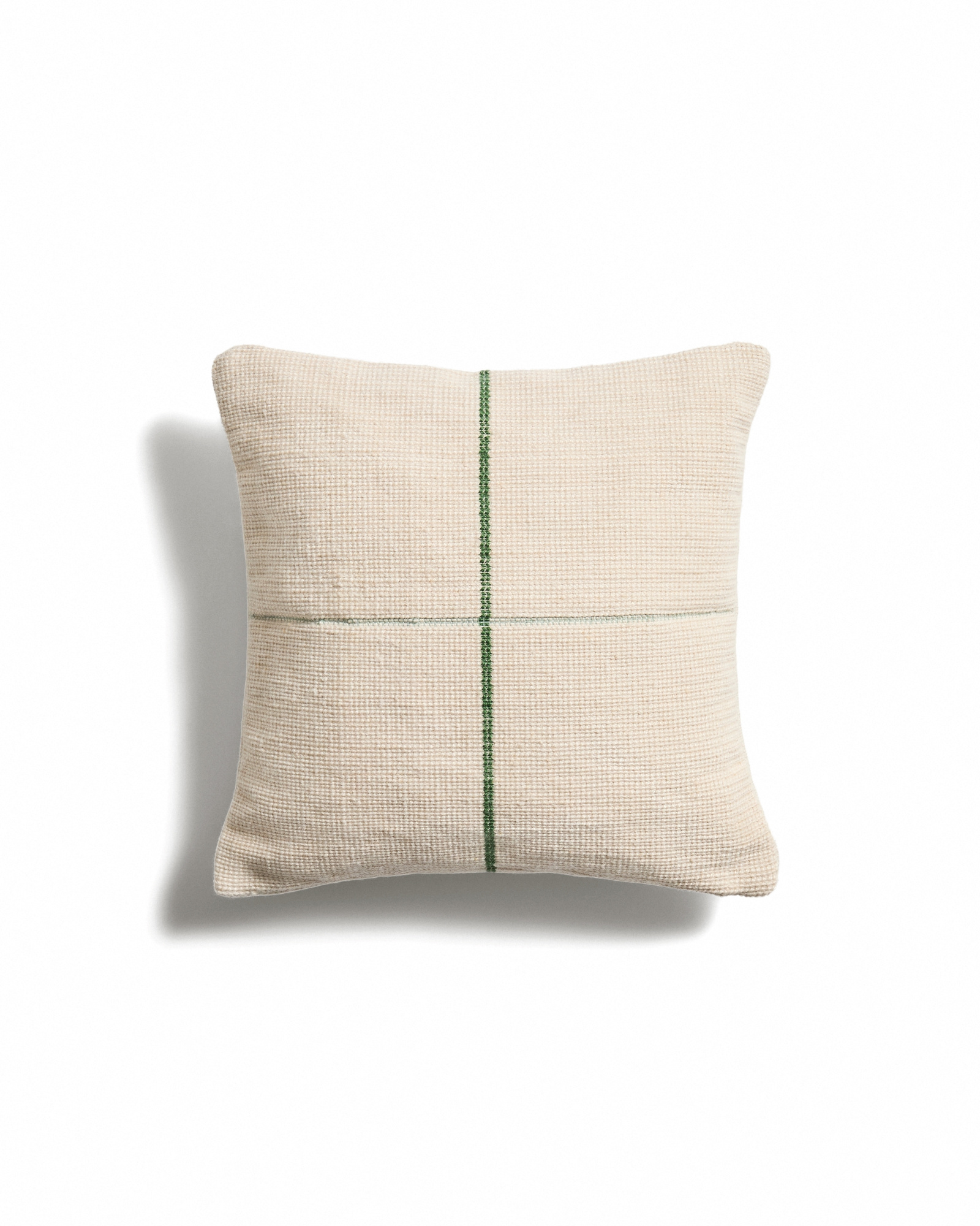 Чехол для подушки Atima с полосками зеленого цвета, жаккардовый, 100% ПЭТ, 45 x 45 см La Forma 481365