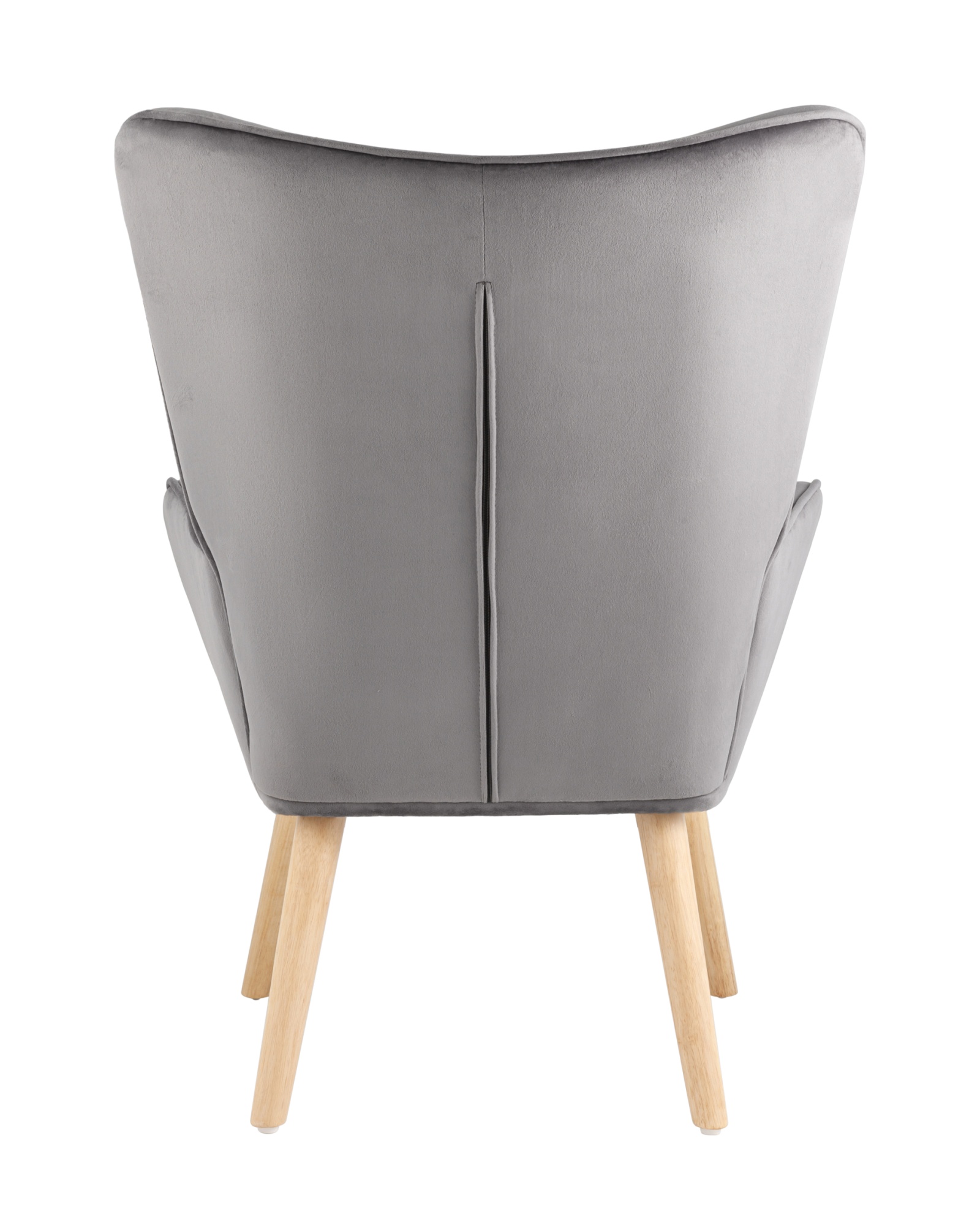 Кресло Хью велюр серый Stool Group