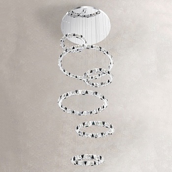 Подвесная люстра ALEKSANDRIN D50+60+80+50+100+50 by ImperiumLoft