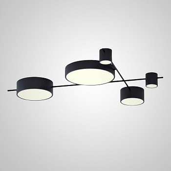 Потолочная люстра CHUTE С Black by ImperiumLoft