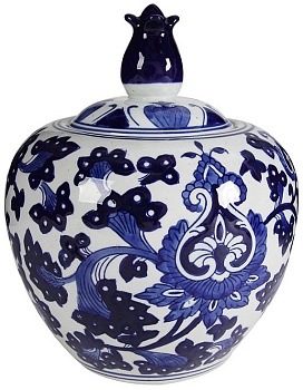 Ваза с крышкой Glasar AV69769