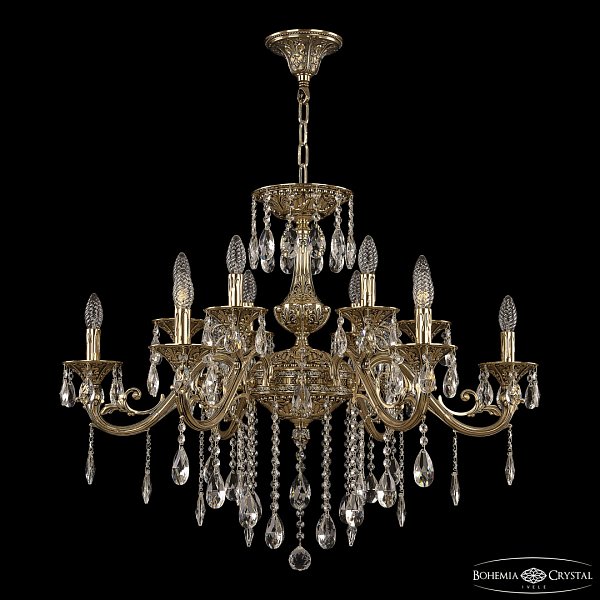 Люстра бронзовая 70123/12/320 B GB U2 Bohemia Ivele Crystal