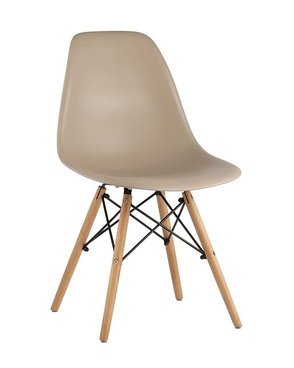 Стул DSW бежево-серый x4 Stool Group