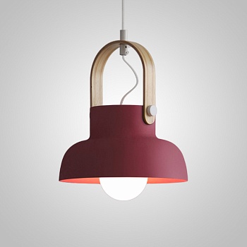 Подвесной светильник CLUTCH COLOR D23.5 Red by ImperiumLoft