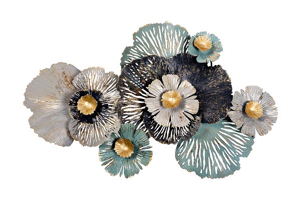 Декор настенный "Цветы" Garda Decor 37SM-0930