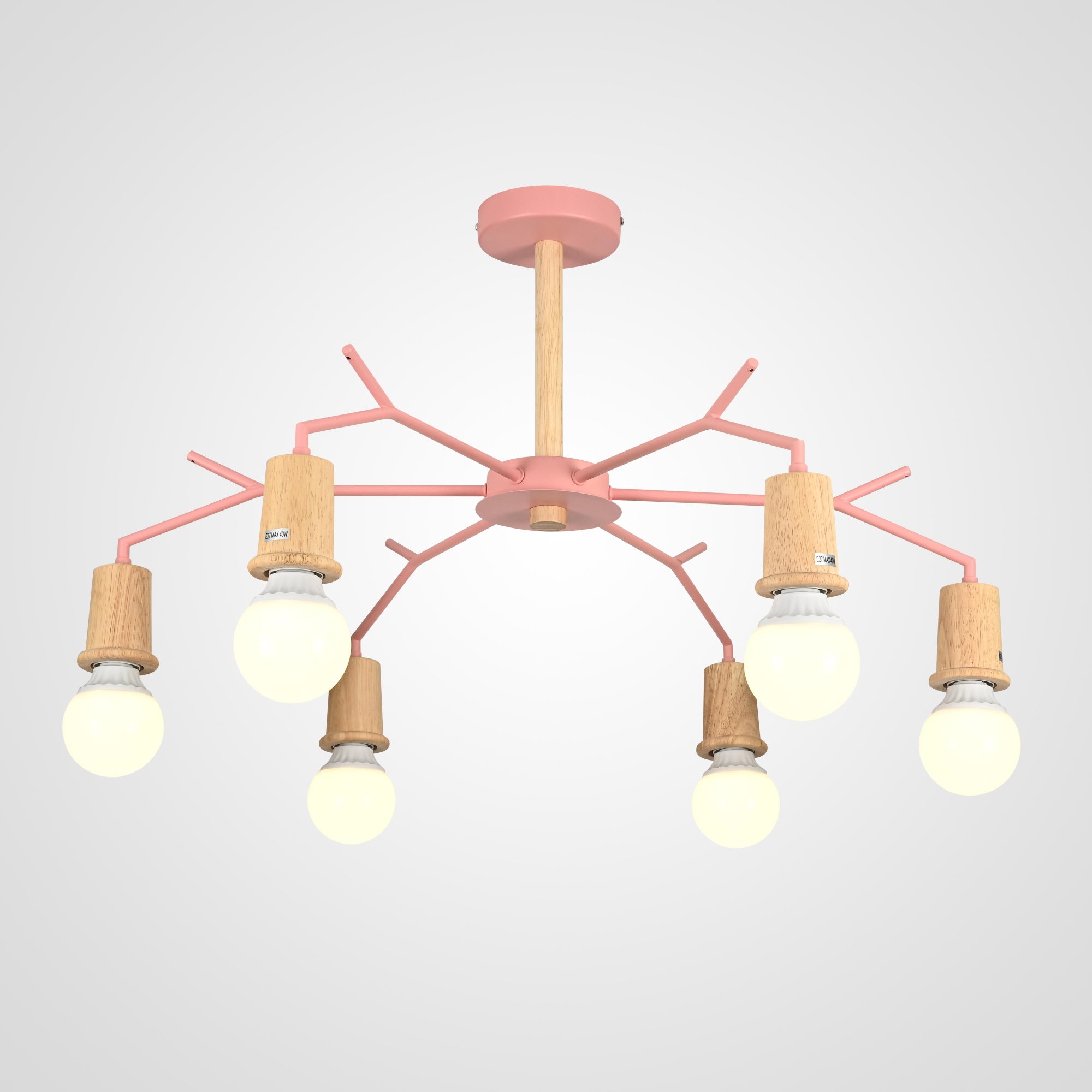 Потолочная Люстра Les Color D80 Pink By Imperiumloft