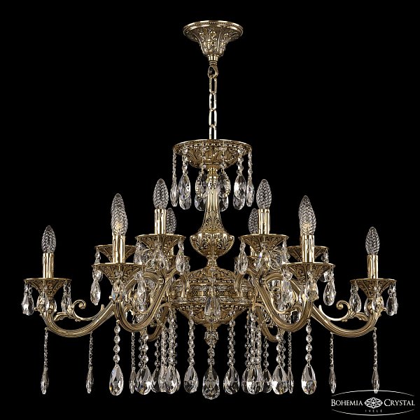 Люстра бронзовая 70123/12/320 A GB U2 Bohemia Ivele Crystal