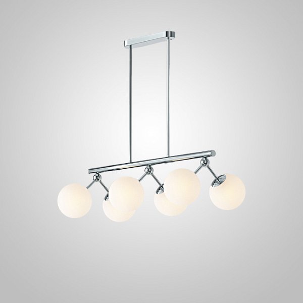 Потолочный светильник MARTIAL LONG L80 Chrome by ImperiumLoft