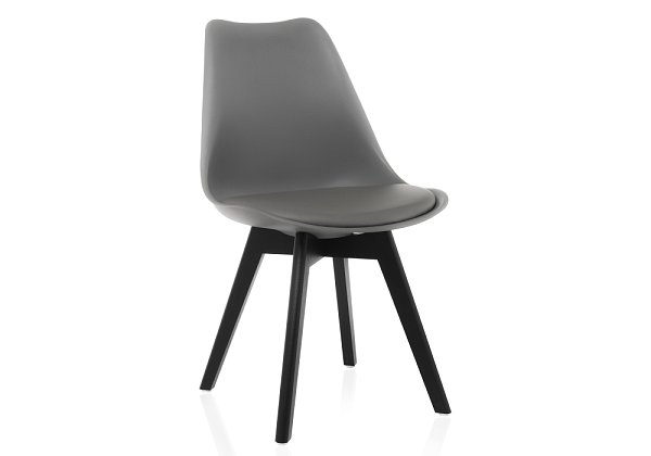 Стул Woodville Bonuss dark gray / black 11827